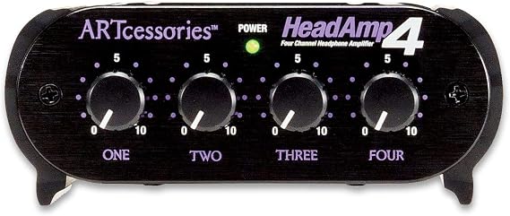 ART HeadAMP4 Eight Output Stereo Headphone Amplifier