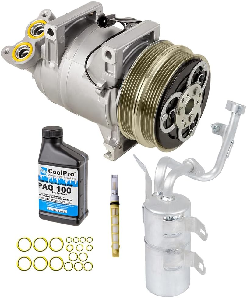 For Volvo S40 V50 OEM AC Compressor w/A/C Repair Kit - BuyAutoParts 60-81557RN NEW
