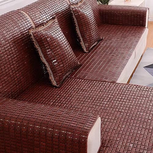 Miniatura 4 de X1ngfu Colchón De Bambú,Colchoneta Para Bamboo Colchón,Estera De Dormir Verano Enfriamiento,Mahjong Esterilla De Bambú De Hielo,Transpirable,Para Escuela Dormitorio,Ancho X Largo 70x165cm