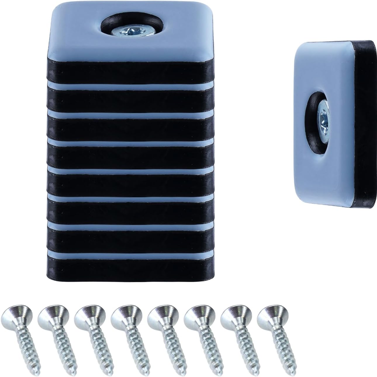 24 Guías De Teflón Para Tornillo (30 Mm): Desliza Tus Sillas Sin Ruido Ni Rayones En El Suelo (GleitGut)