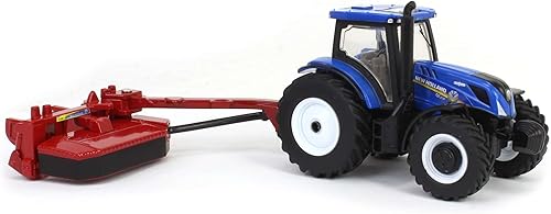 ERTL 164 New Holland T6.175 MFD con acondicionador de cortacésped H7230