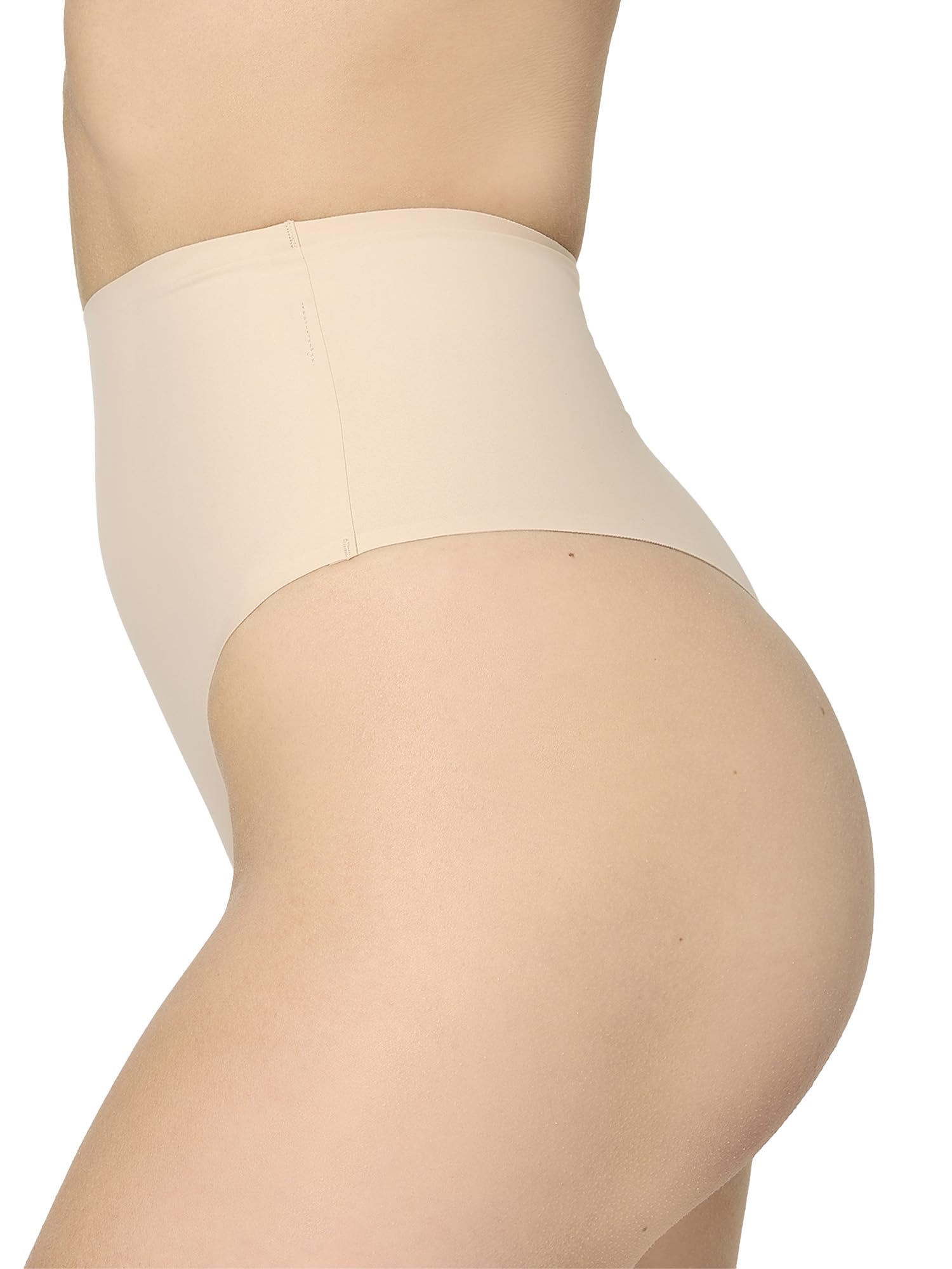 Nur Die Contour Highwaist String Shapewear – Figurformend Bauchweg Miederhose Unterwäsche Flacher Bauch mit hohem Bund Medium Shaping Unsichtbar & Formend Damen