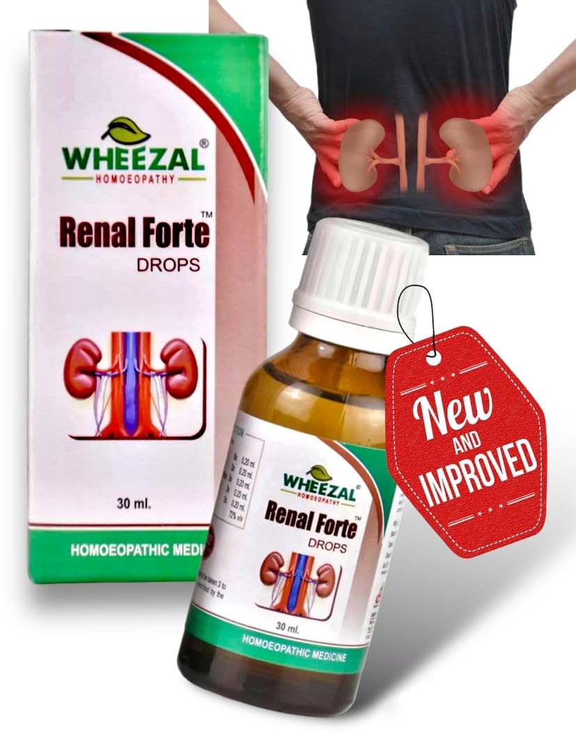 Wheezal Renal Forte Drops Homoepathic Medicine 30ml - Pack of 3 Bottles (B0CHFD4CQL) Amazon Price History, Amazon Price Tracker