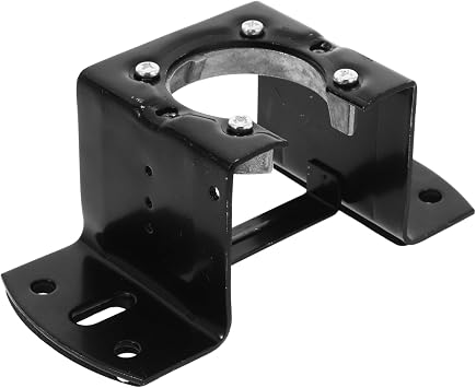 Homoyoyo Ceiling Fan Mounting Bracket for Cathedral Ceilings User-Friendly Installation Compatible Black Precision Craftsmanship Versatile Mounting Kit