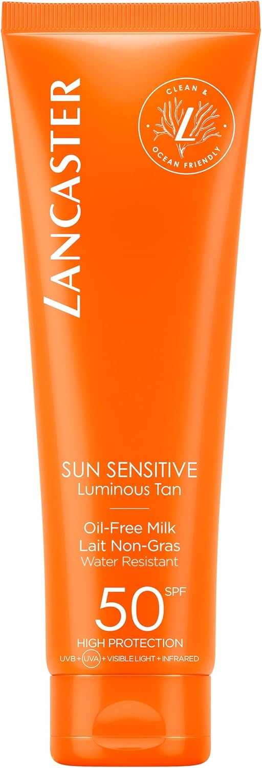 LANCASTER Clean Sun Sensitive Oil Free Body Milk SPF 50 150ml
