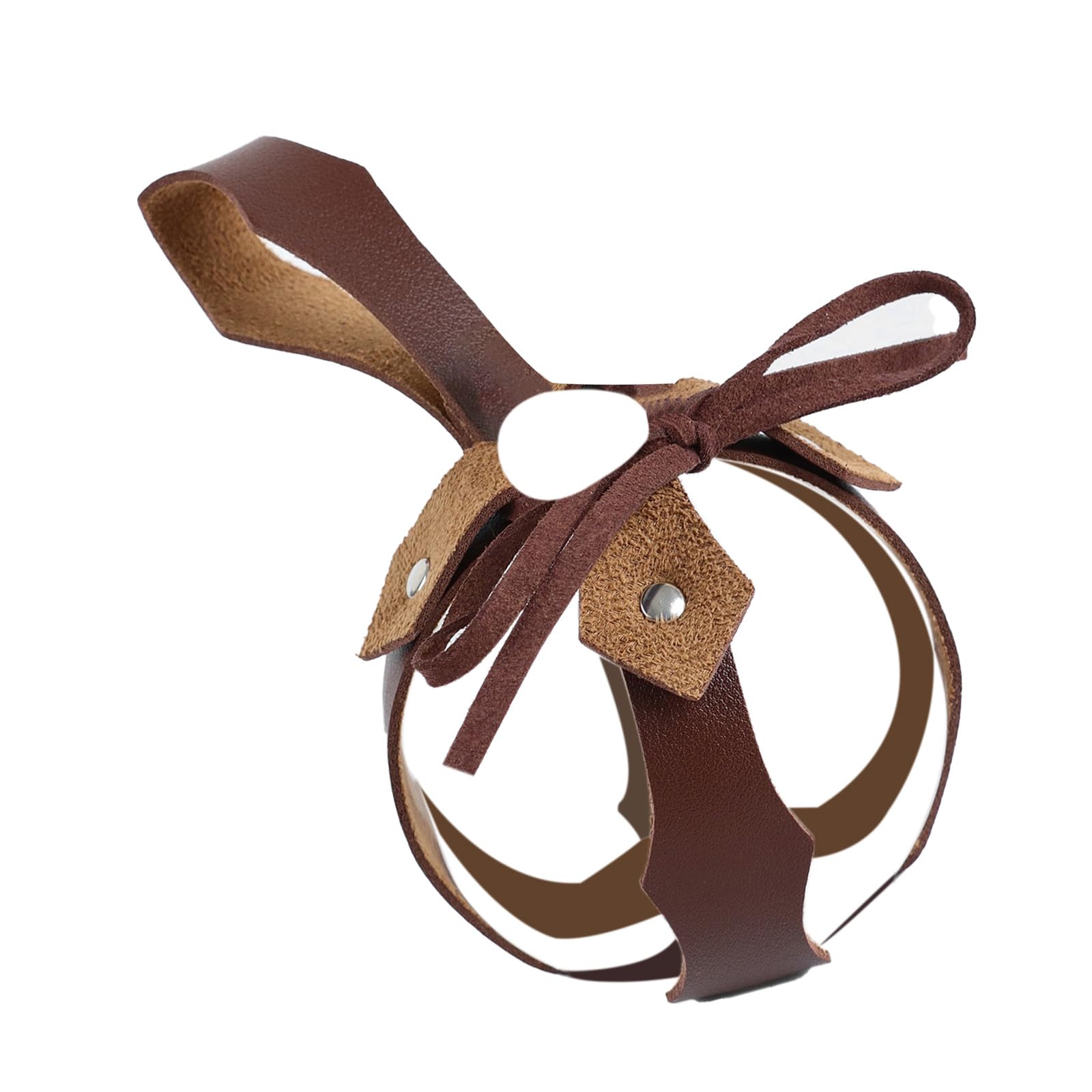 Portion Bottle Holder with Belt Loop, Medieval Renaissance Costume Studded Stereo Bank Harness Medieval Holder with Belt Loop
