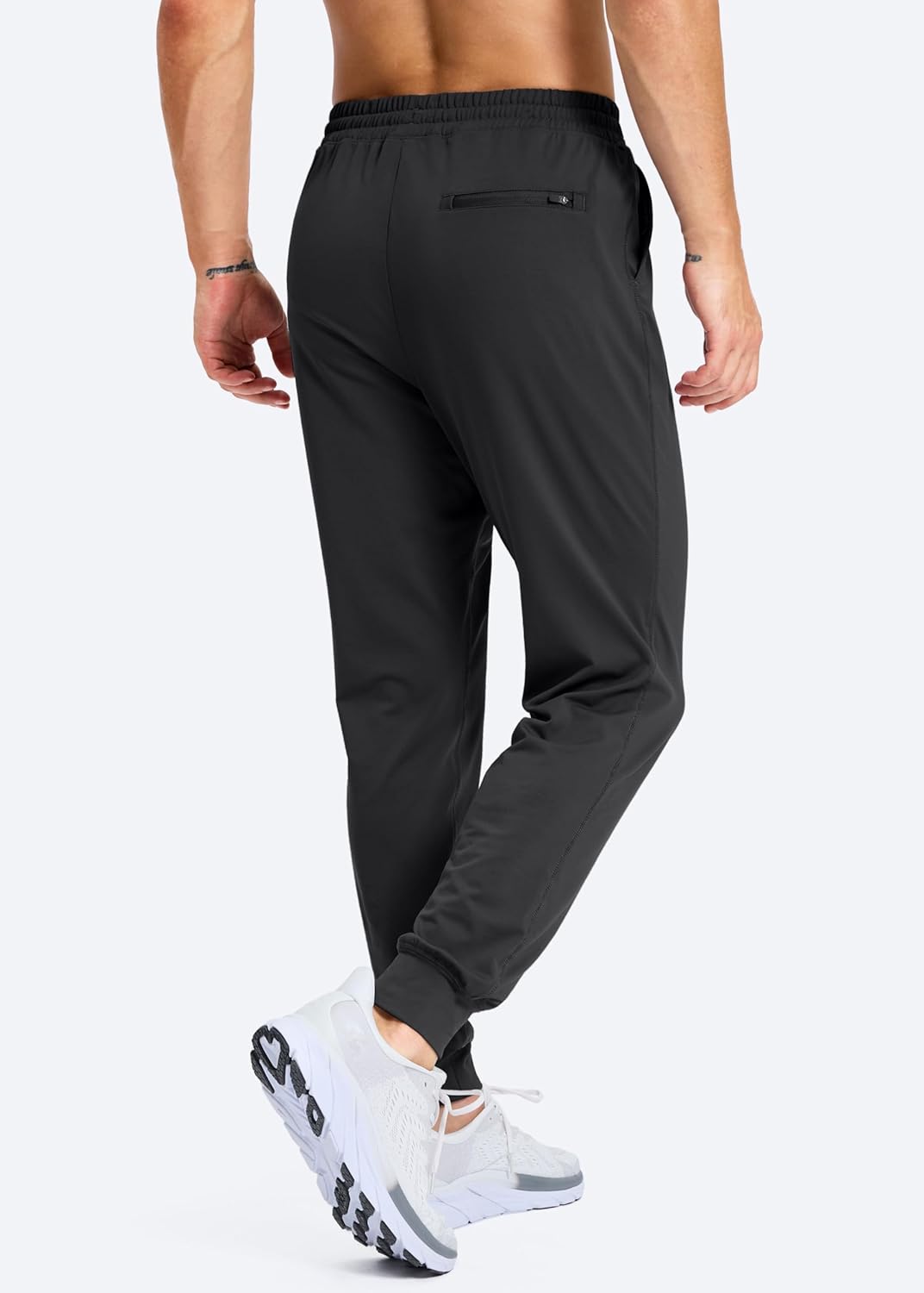 G Gradual Men's Joggers with Zipper Pockets Athletic Workout Running Track Pants Stretch Gym Sweatpants for Men - Image 3