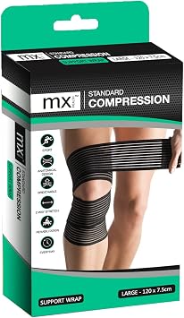 MX Health Standard Compression Support Wrap Large - 120 X 7.5CM
