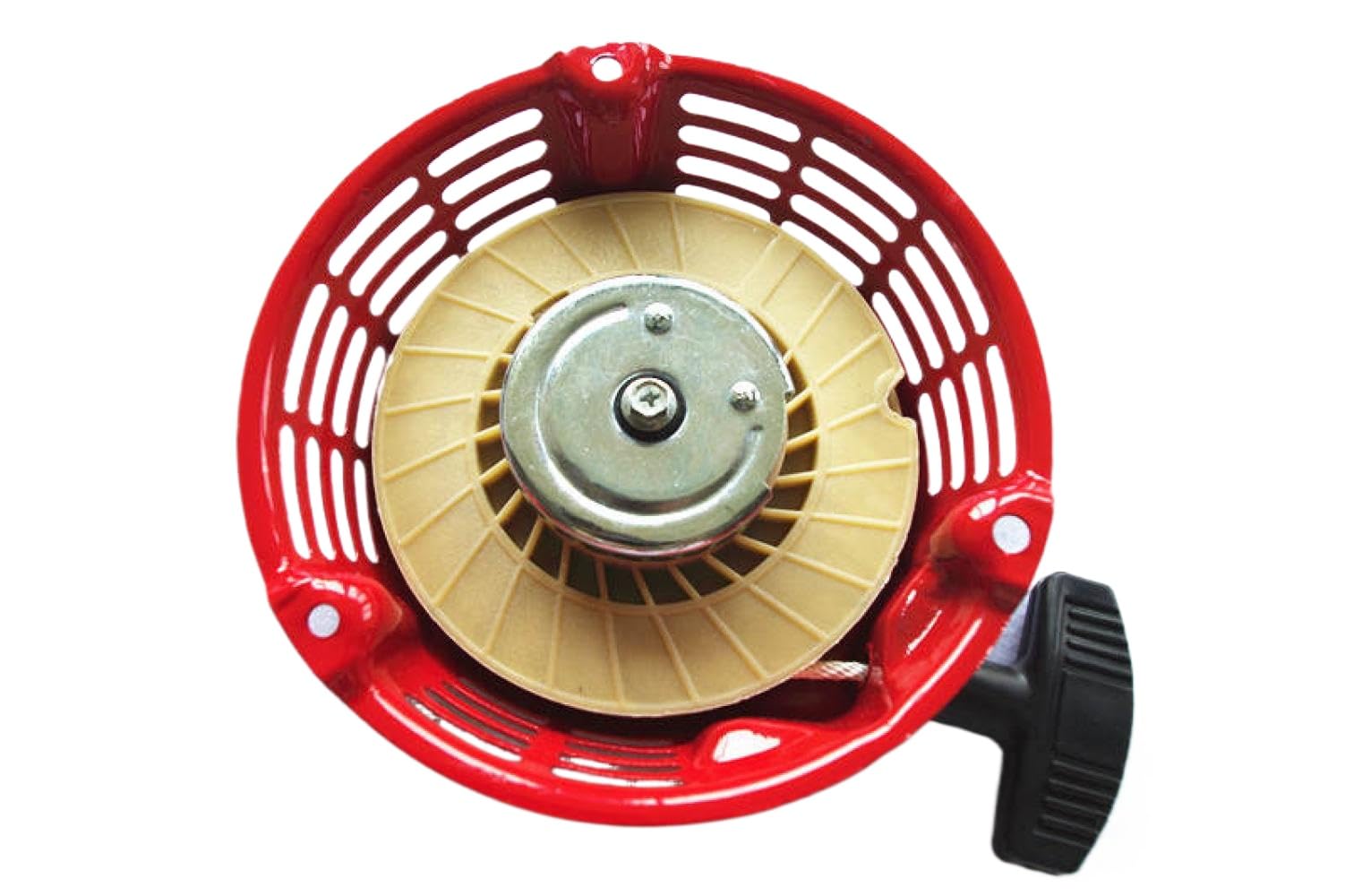 Conjunto de Arranque de Retroceso 4~6.5HP Cuerda de Mango de Arranque por Cuerda de rebobinado de trinquete de Acero Compatible con G150 G200 G300 GV150 GV200