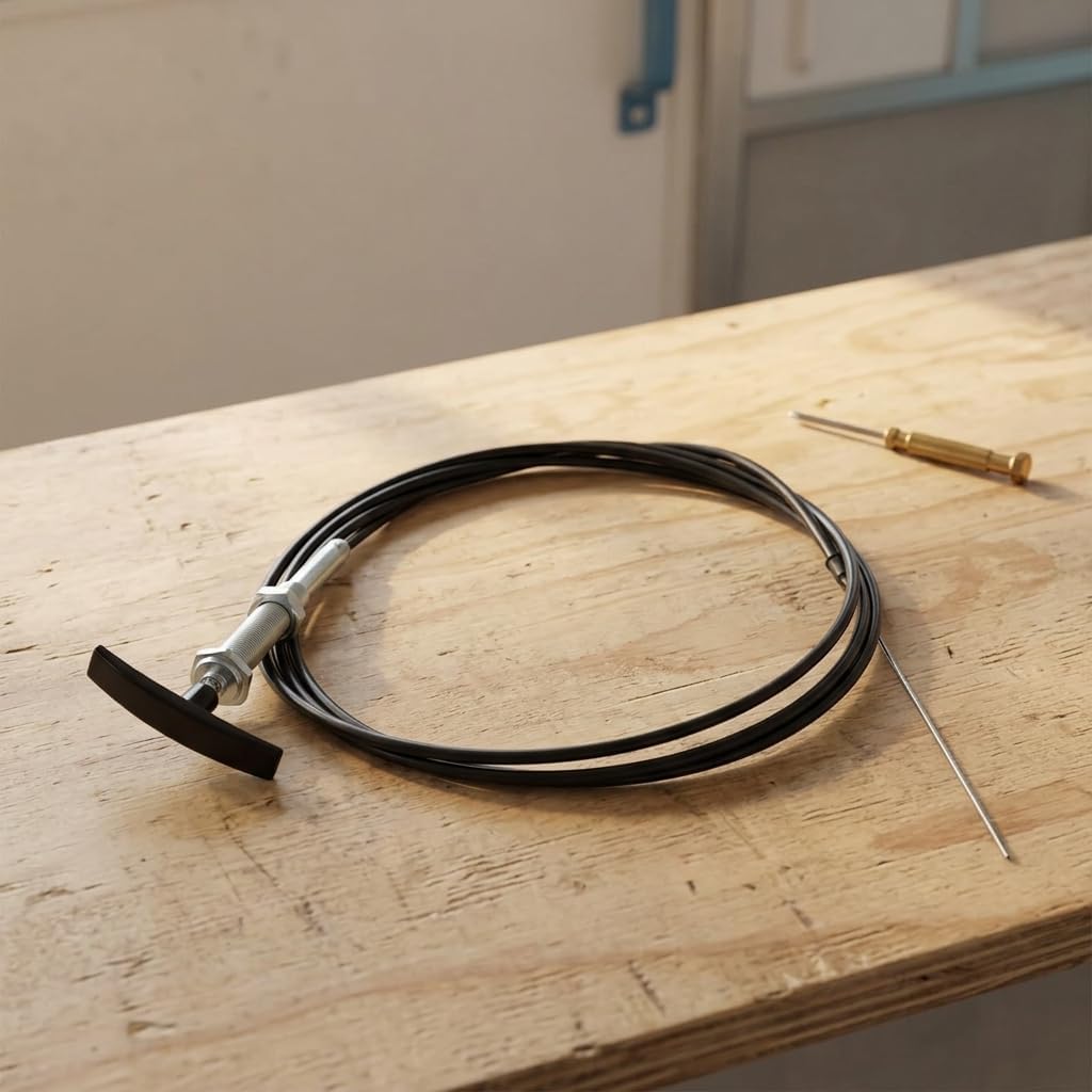 Waste Valve Cable 120 Inch with Handle Direct Replacement Part