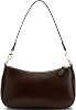 Small Cresent Shoulder Bags Crossbody Purses for Women Vegan Leather Handbag Clutch Hobo Purse