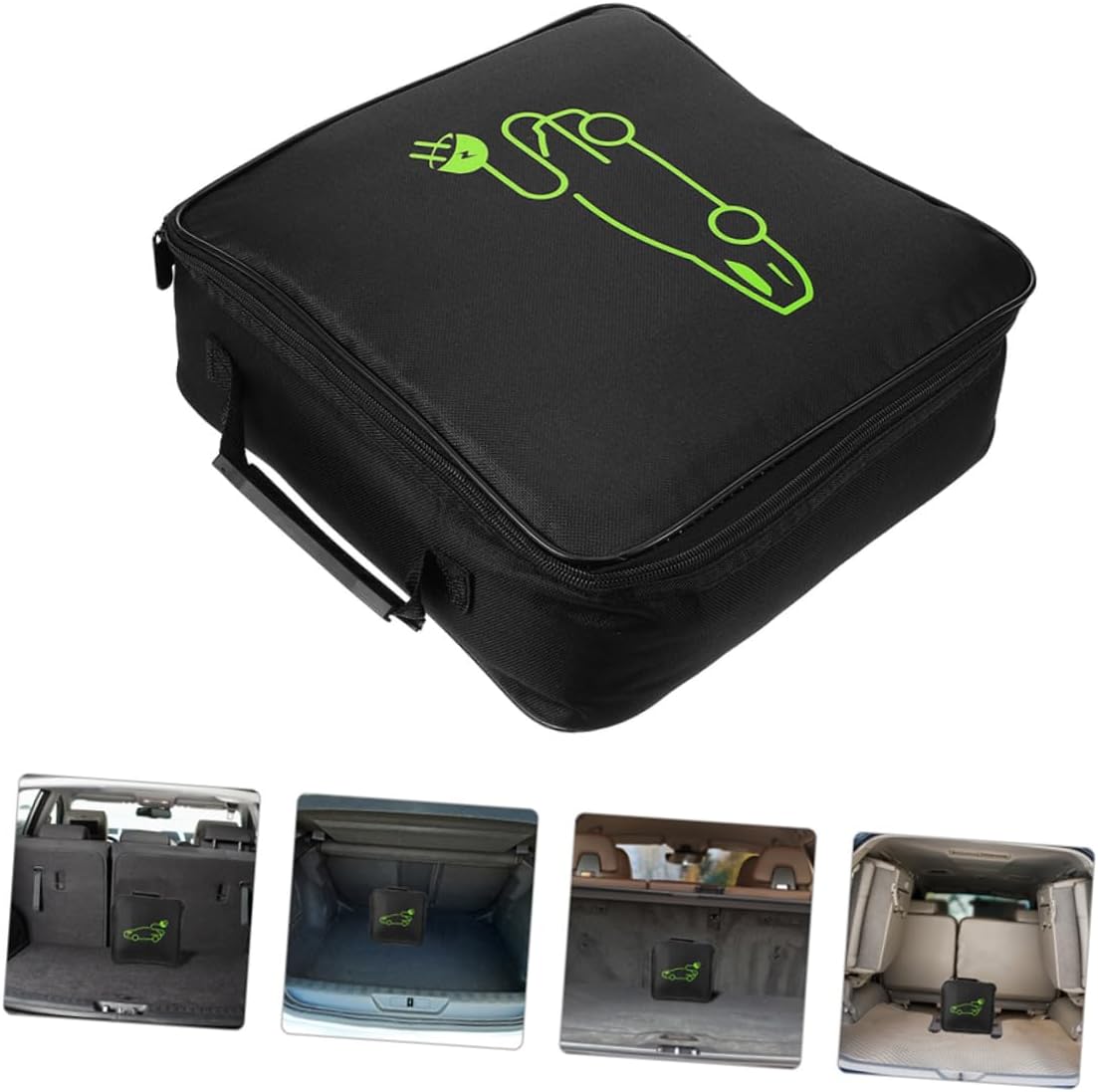 Vaguelly 2pcs Car Adapter Power Cord Storage Bag Cable Organizer Rv Electric Cord Organized