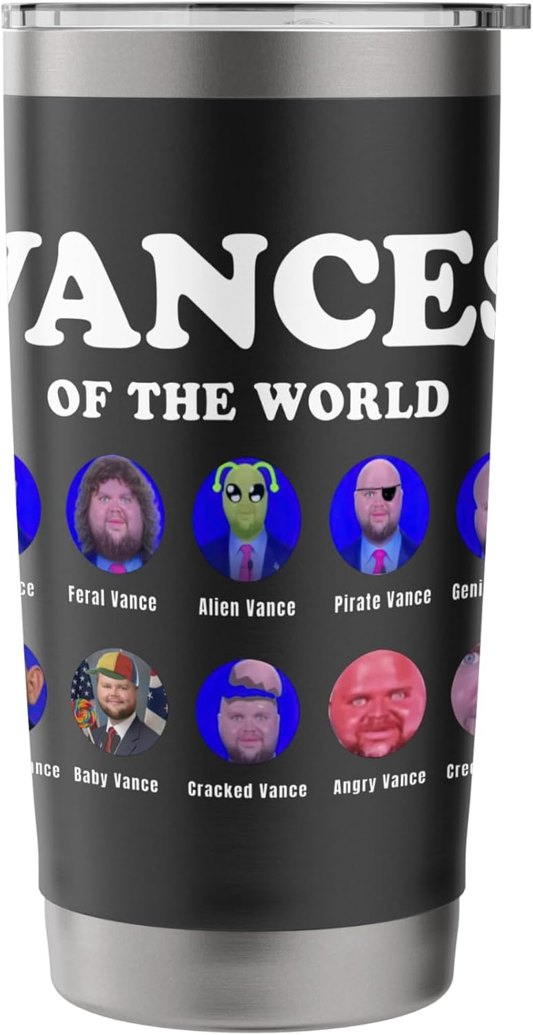 Vances of the World Funny Stainless Steel Insulated Tumbler - Image 3