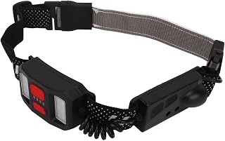 LED Floodlight Headlamp, Adjustable Strap Induction COB Headlamp USB Charging IPX4 Waterproof ABS for Running