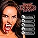Kangaroo Halloween Fake Blood for Clothes - Liquid Washable Fake Red Fluid for Zombie Vampire Costumes Accessories Cosplay Adults and Kids Theatrical Fake Blood – Safe, Non-Toxic Halloween Makeup Prop