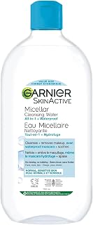 Garnier Micellar Cleansing Water, All-in-One Cleanser and Waterproof Makeup Remover, Cleanses and Soothes, For Face, Lips & Eyes, For All Skin Types, 700ml