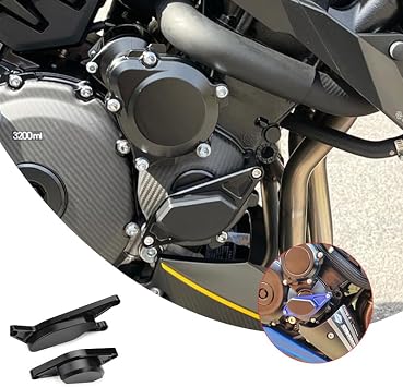 Frame Slider Crash Pad Engine Stator Case Saver Cover Compatible with Suzuki GSX-S1000F/GSX-S1000GT/GSX1000S Katana/Katana/GSX-S 750/GSX750S KATANA/GSR600/GSR750/GSR400