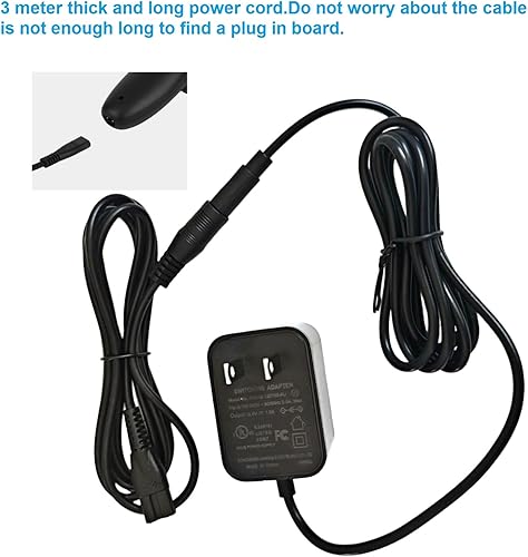 Miniatura 8 de Afeitadora eléctrica con cable para hombres. Afeitadora de cabeza profesional para hombre calvo. Navaja flotador 3D para máquina de afeitar cerrada.