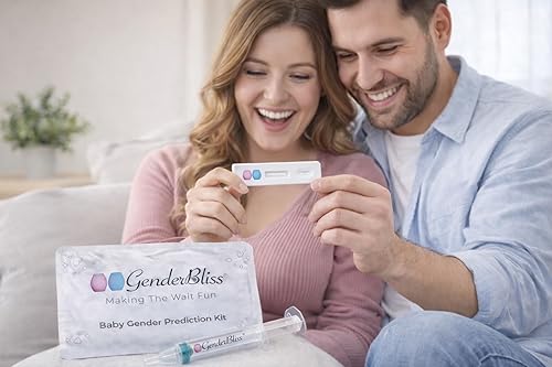 Miniatura 9 de Kit de prueba de predicción de género GenderBliss® - Revela si tu bebé es niño o niña a partir de las 5+ semanas de embarazo - Prueba de género para