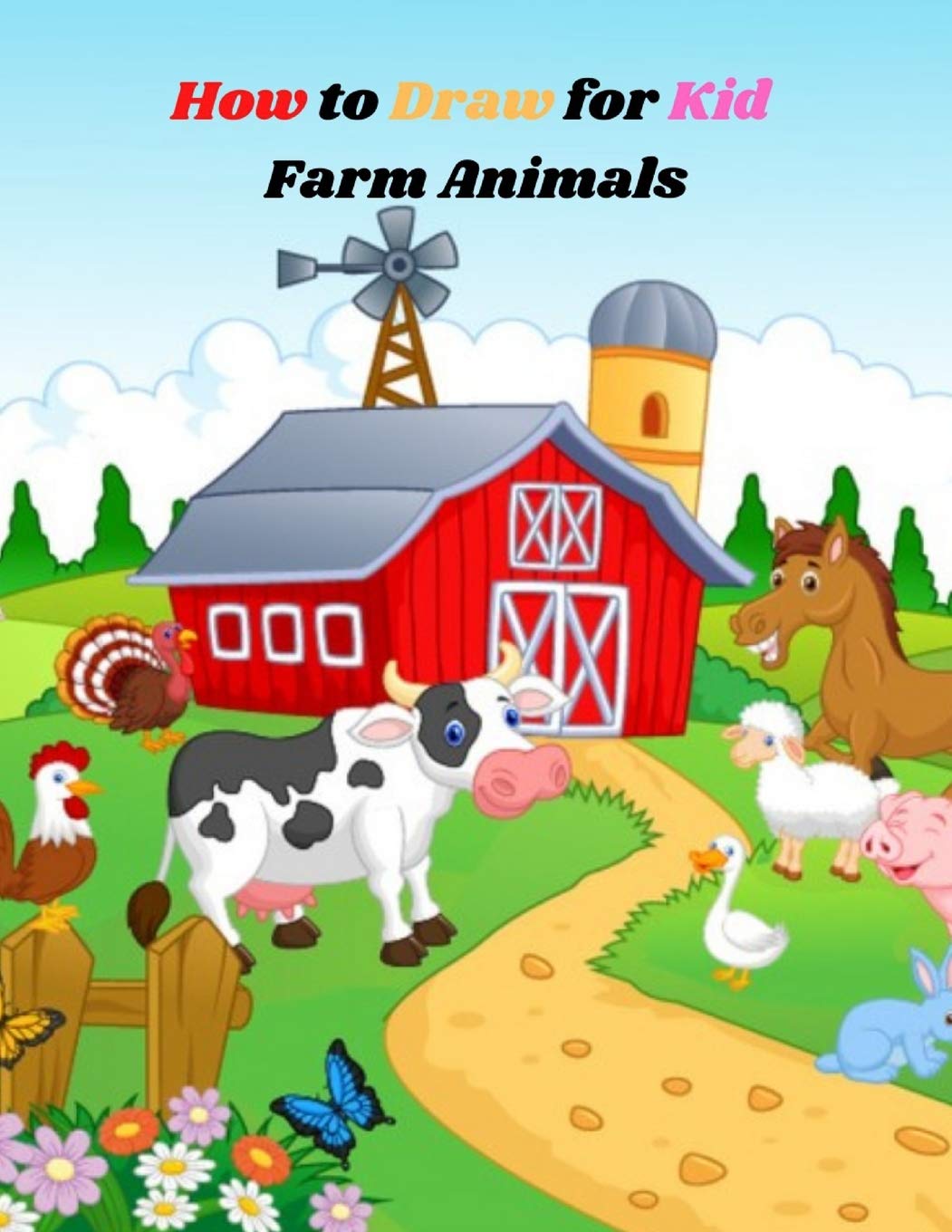 Buy How to Draw for Kids Farm Animals A Step by Step guide to drawing