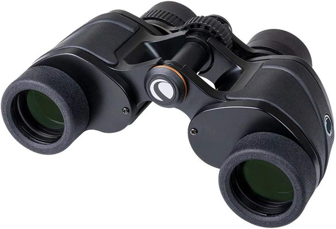 Celestron – Ultima 8x32 Binoculars – Waterproof & Fogproof – Porro Prism Binoculars for Adults – Fully Multi-Coated Optics and BaK–4 Prisms – Protective Rubber Armoring