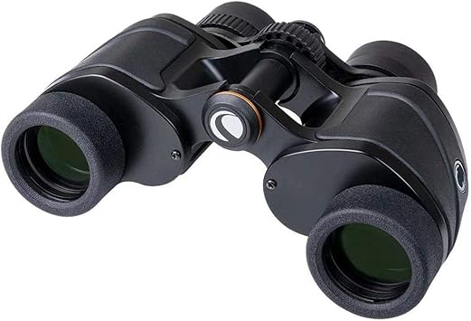 Celestron Ultima 8x32 Binoculars Waterproof & Fogproof Porro Prism Binoculars for Adults Fully Multi-Coated Optics and BaK4 Prisms Protective Rubber Armoring