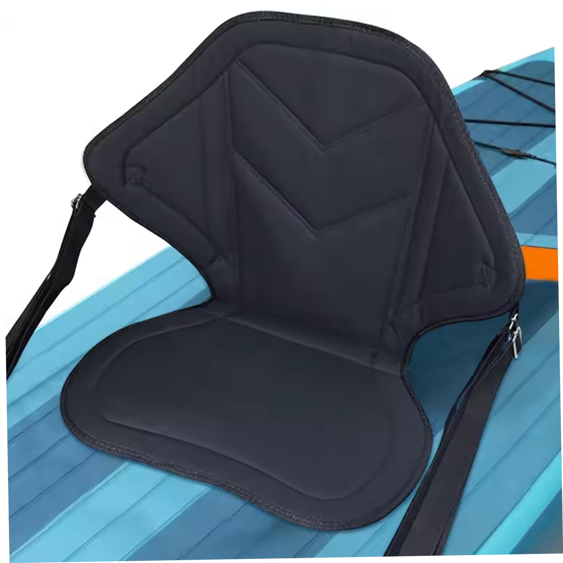 Sedile per paddle board Sedile per kayak in tessuto Oxford impermeabile con supporto per la schiena e custodia