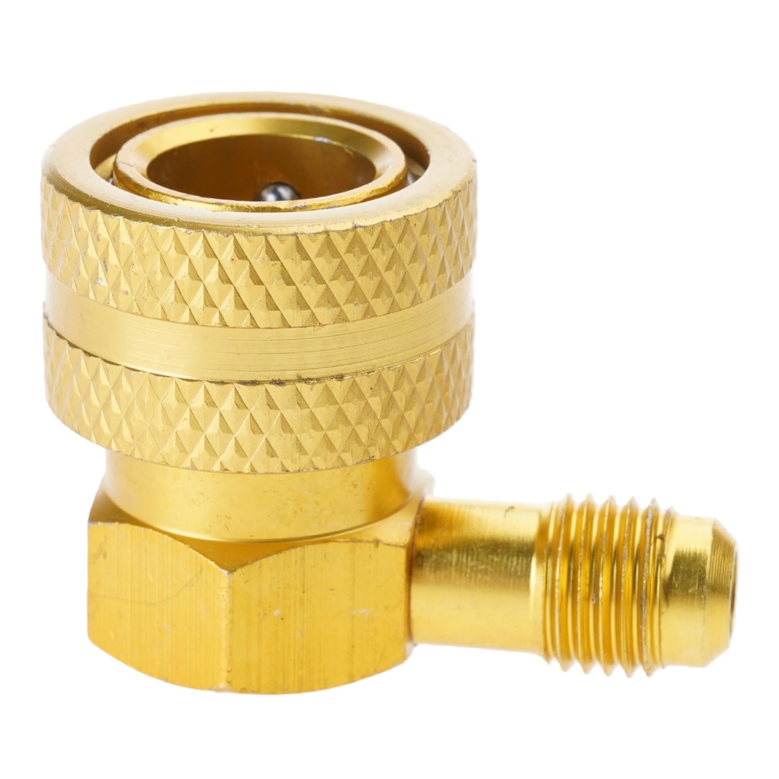 Tsophreniq Professional R134A Air Conditioning Releasing Coupler Resistant Construction Transfer Automotive Air Conditioning Disconnect Fitting