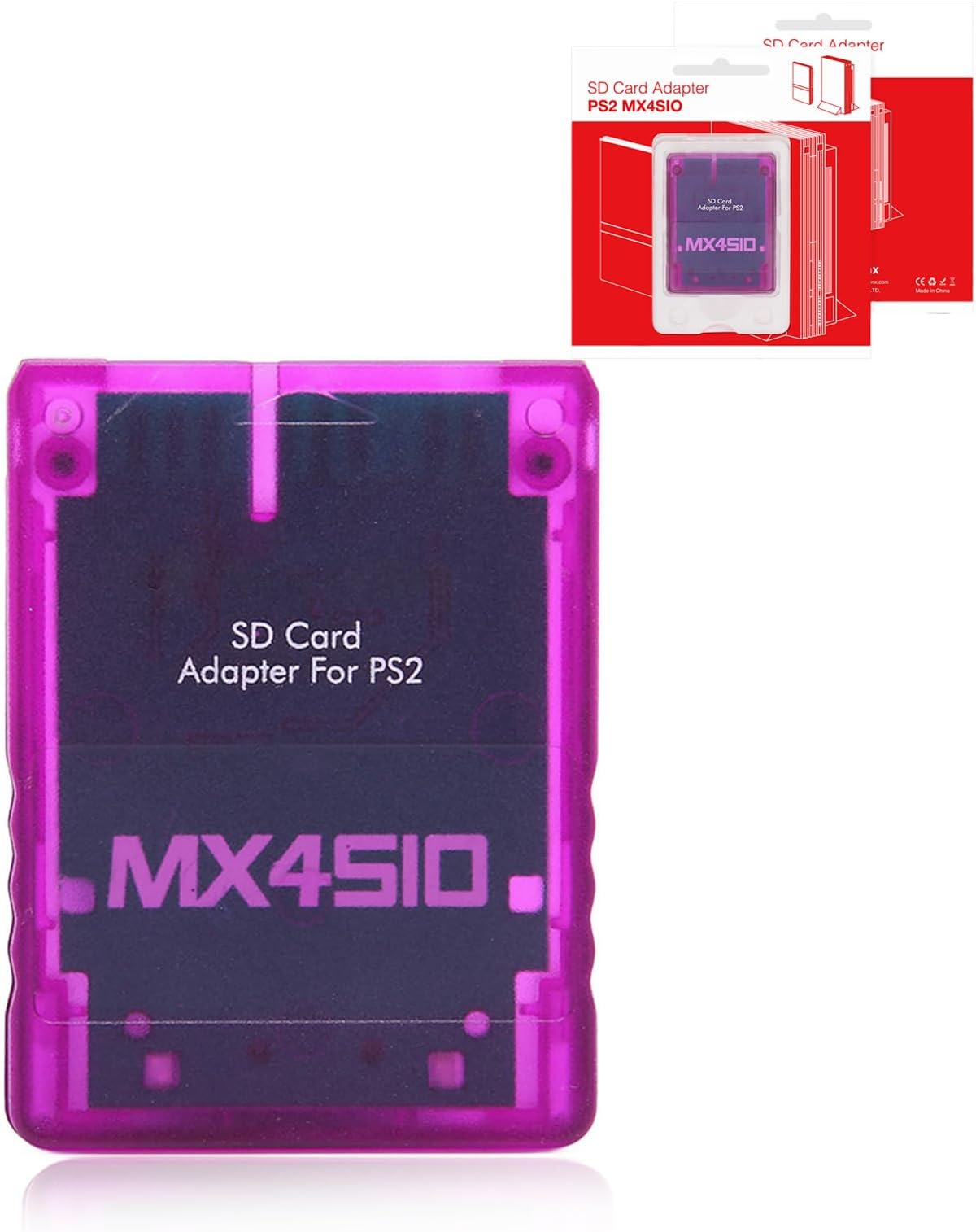 Zunate MX4SIO SIO2SD Reader Adapter, Hand Made Stable Replacement MX4SIO TF Adapter for ()