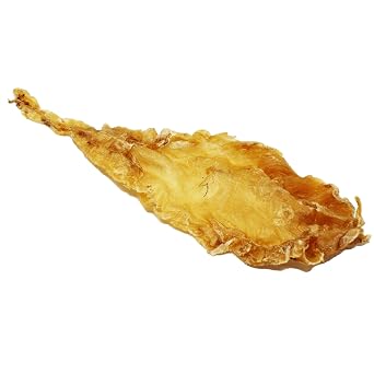 DABC OAK LAND Rich in Collagen Skin Beauty Cuisine Tonic Dried New Zealand Cod Fish Maw Hua Jiao (Large 8oz/bag)