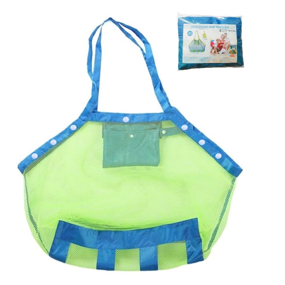Borsa Rete Spiaggia Grande - Per Giocattoli, Asciugamani E Costumi Bagnati