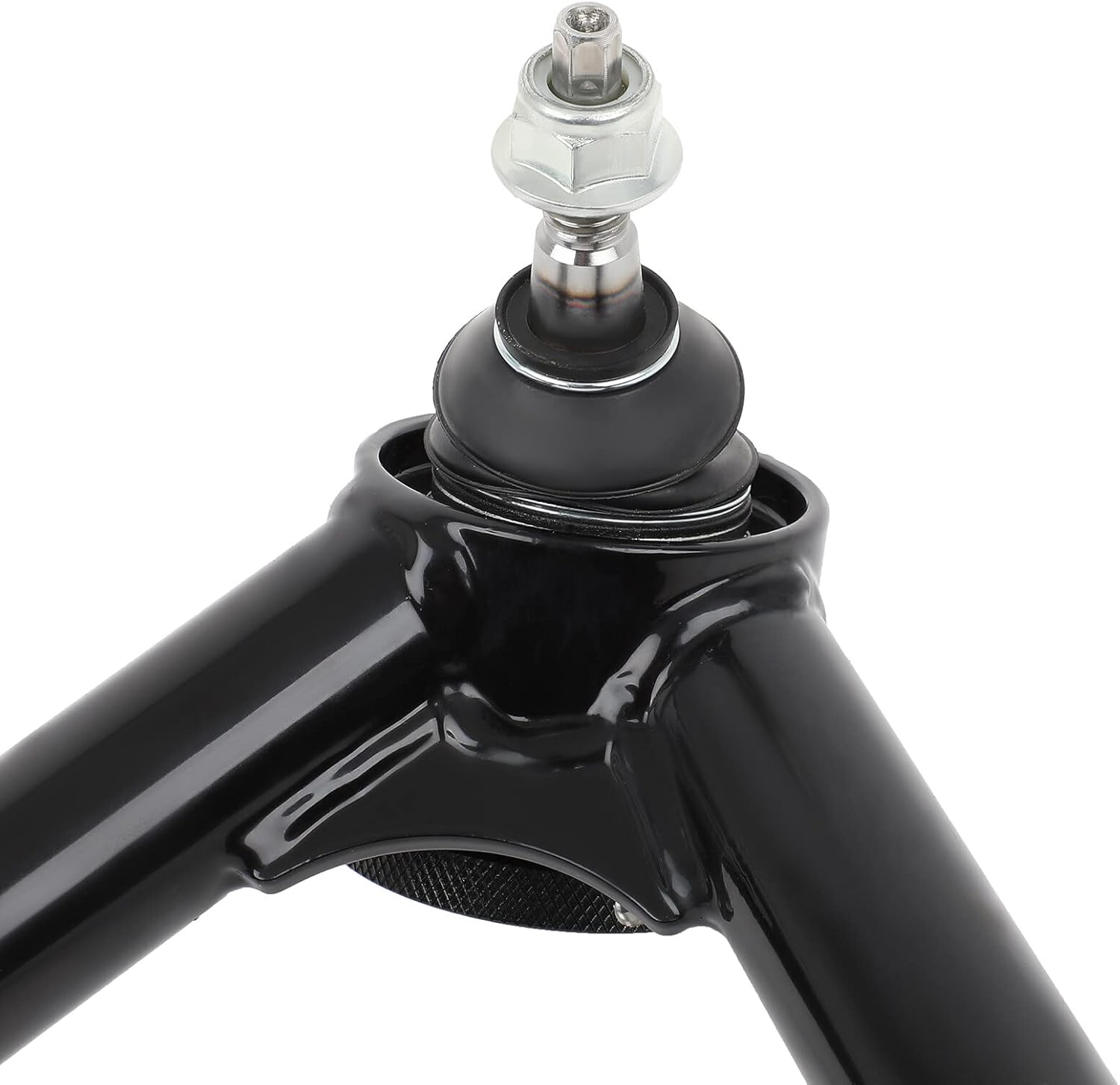 SCITOO (Pair) 2-4" Front Upper Control Arms Adjustable Suspension Kit Compatible with 2007-2018 Silverado Sierra 1500 for Tahoe, 2PCS Tubular Black Arms Alignment Lift 2 to 4 inch