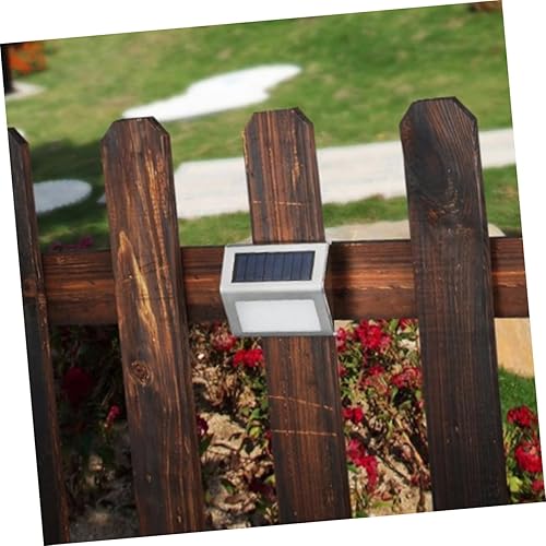 Miniatura 7 de DOITOOL 4 unids lámpara de pared al aire libre luces solares exteriores luces solares para exterior puerta decoración luces de pared al aire libre