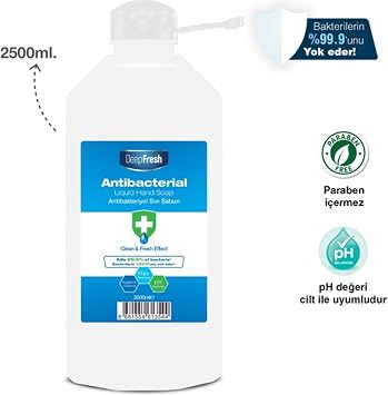 Deep Fresh Antibakteriyel Sıvı Sabun 2,5 lt