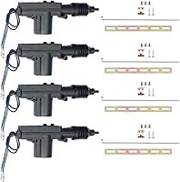 ESUPPORT Universal Heavy Duty Power Door Lock Actuator Motors 2-Wire 12V Pack of 4 - Fits Most Cars, Easy Install