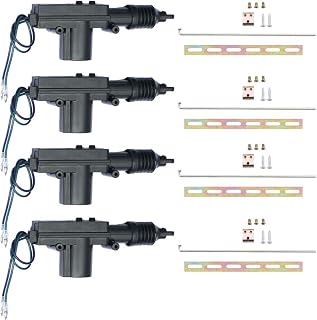 ESUPPORT Universal Heavy Duty Power Door Lock Actuator Motors 2-Wire 12V Pack of 4 - Fits Most Cars, Easy Install