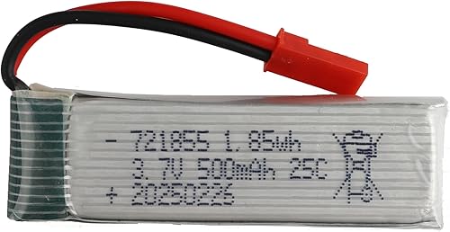 Miniatura 4 de batería de iones de litio recargable de 3.7V 500mAh con el conector de JST para los productos electrónicos