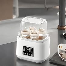 10-in-1 Fast Baby Food Heater&Thaw BPA-Free Milk Warmer with IMD LED Display,Safe for Breastmilk Nutrients,Accurate Temperature Control for Breastmilk or Formula for Bottles,with Defrost,Sterili-zing,Keep Warm,Heats Baby Food & Bottles