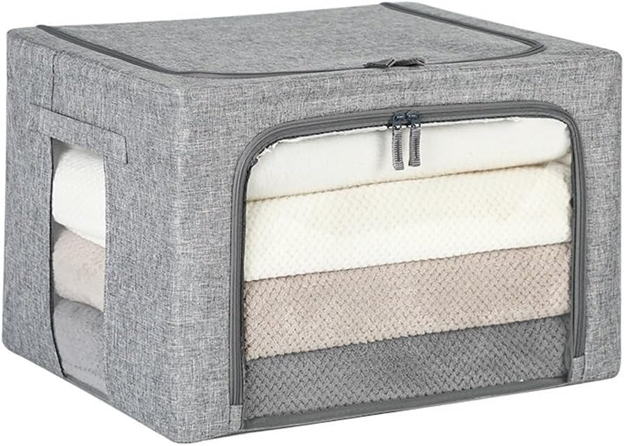 Household Clothing Storage Box Foldable Large Capacity T-Shirt Sweater Wardrobe(D)