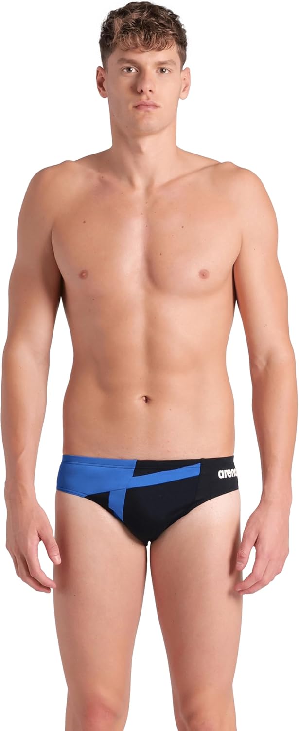 Arena Men's Performance Diamond Swim Brief Athletic Swimwear Professional Swimsuit