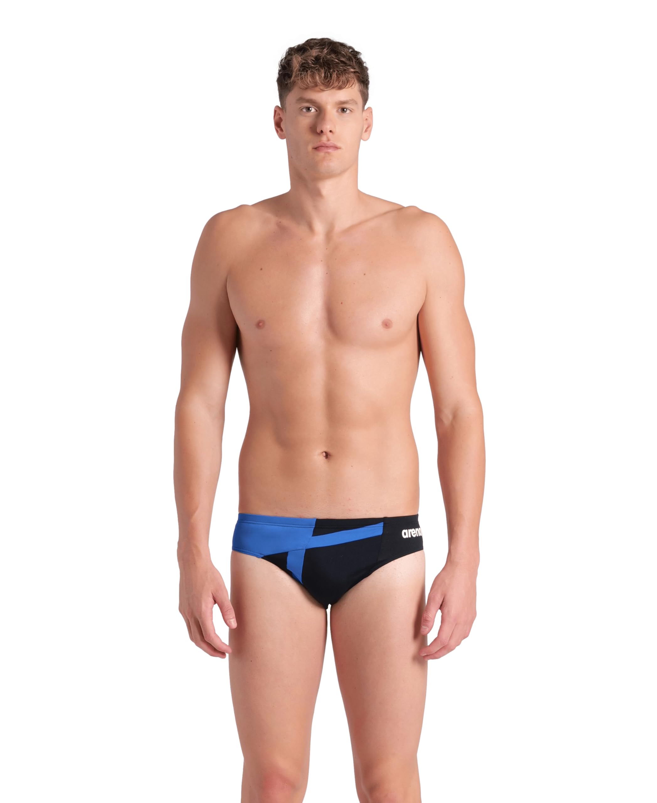 Arena Men's Performance Diamond Swim Brief Athletic Swimwear Professional Swimsuit