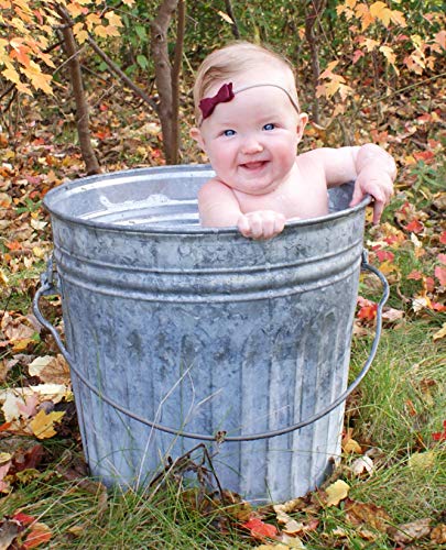 Baby bows and headbands, Soft nylon headbands, newborn to toddler, Rainbow Colors, set of 12 (Fall Rainbow)3