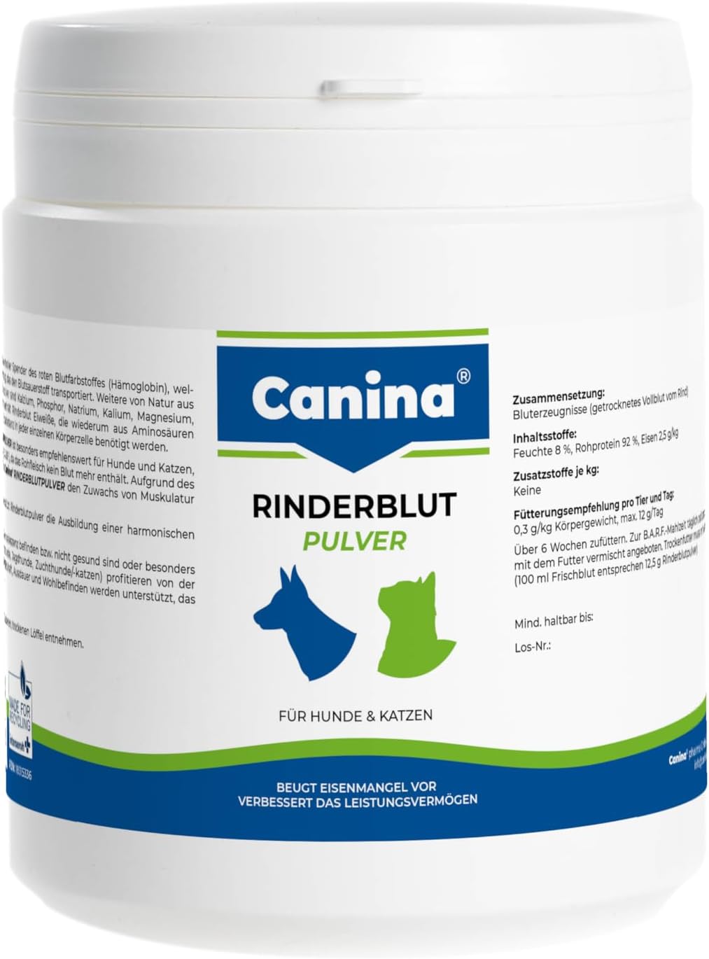 Canina Bovine Blood Powder - 250g