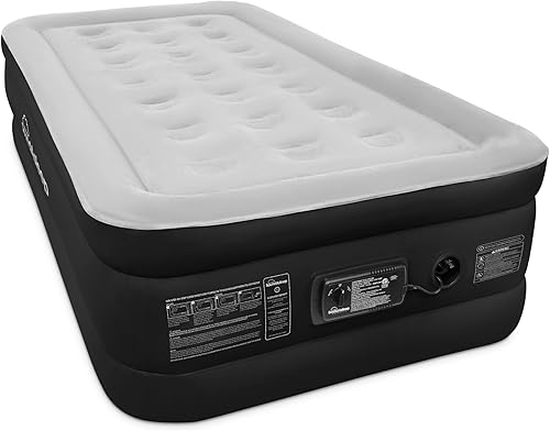 Miniatura 55 de SoundAsleep - Colchón de aire Dream Series con tecnología ComfortCoil y bomba interna de alta capacidad Azul,Negro -,Bandera de Estados Unidos