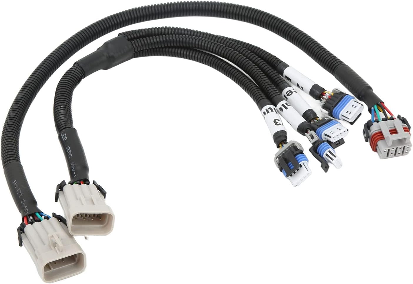 Ignition Coil Pack Relocation Kit, Heatproof ABS Ignition Coil Extension Harness Anti Crack High Performance for SMALL BLOCK LSX LS6 LS1