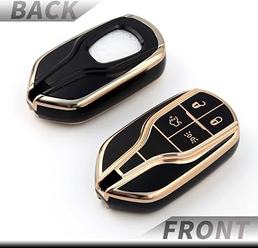 Fits Maserati key cases GT with Quattroporte from 2013, Ghibli, Levante from 2017 keyless smart key cases.