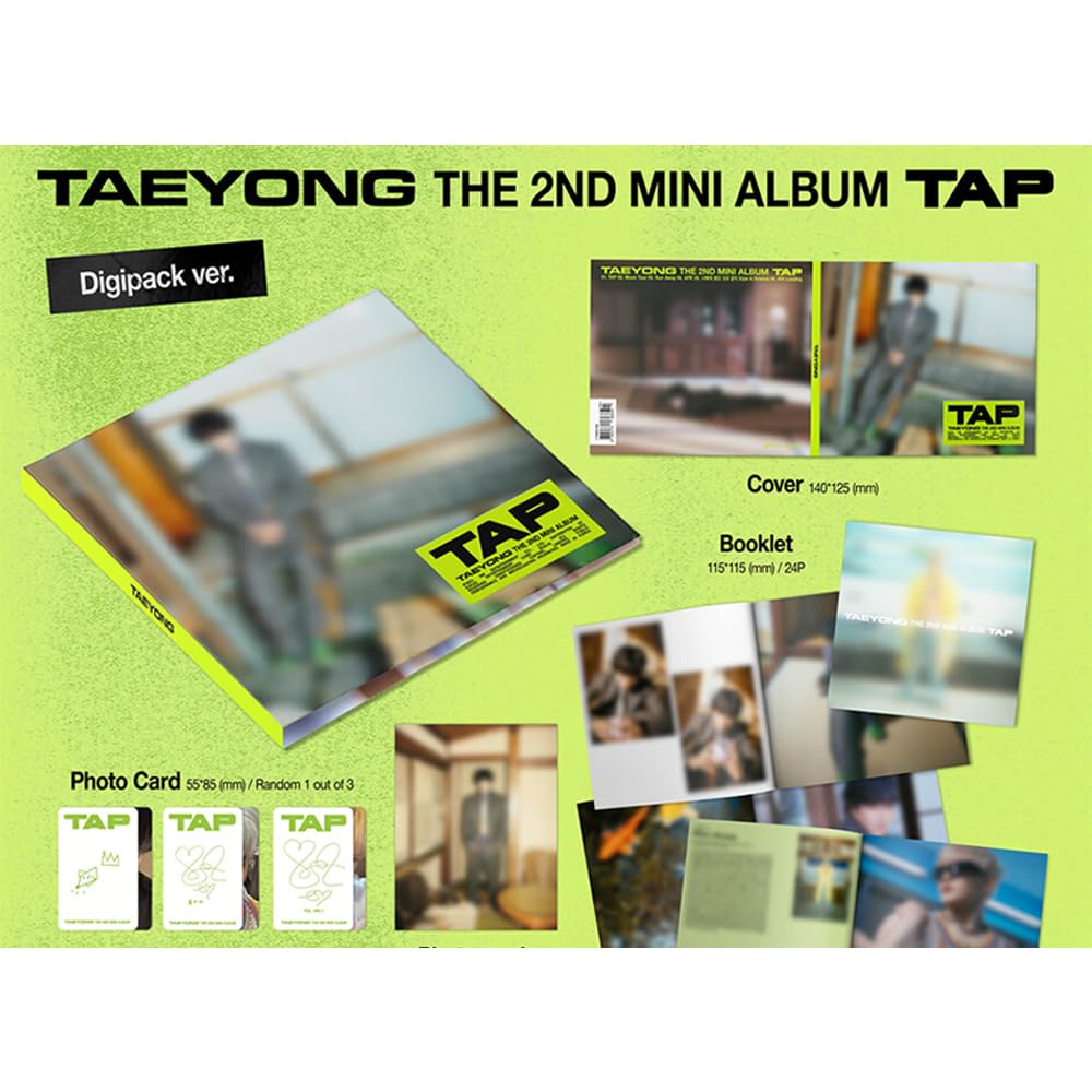 Amazon.com: NCT TAEYONG 2nd Mini Album [TAP] - Digipack ver. : CDs