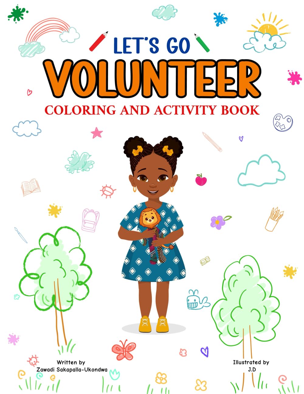 LET'S GO VOLUNTEER: COLORING AND ACTIVITY BOOK