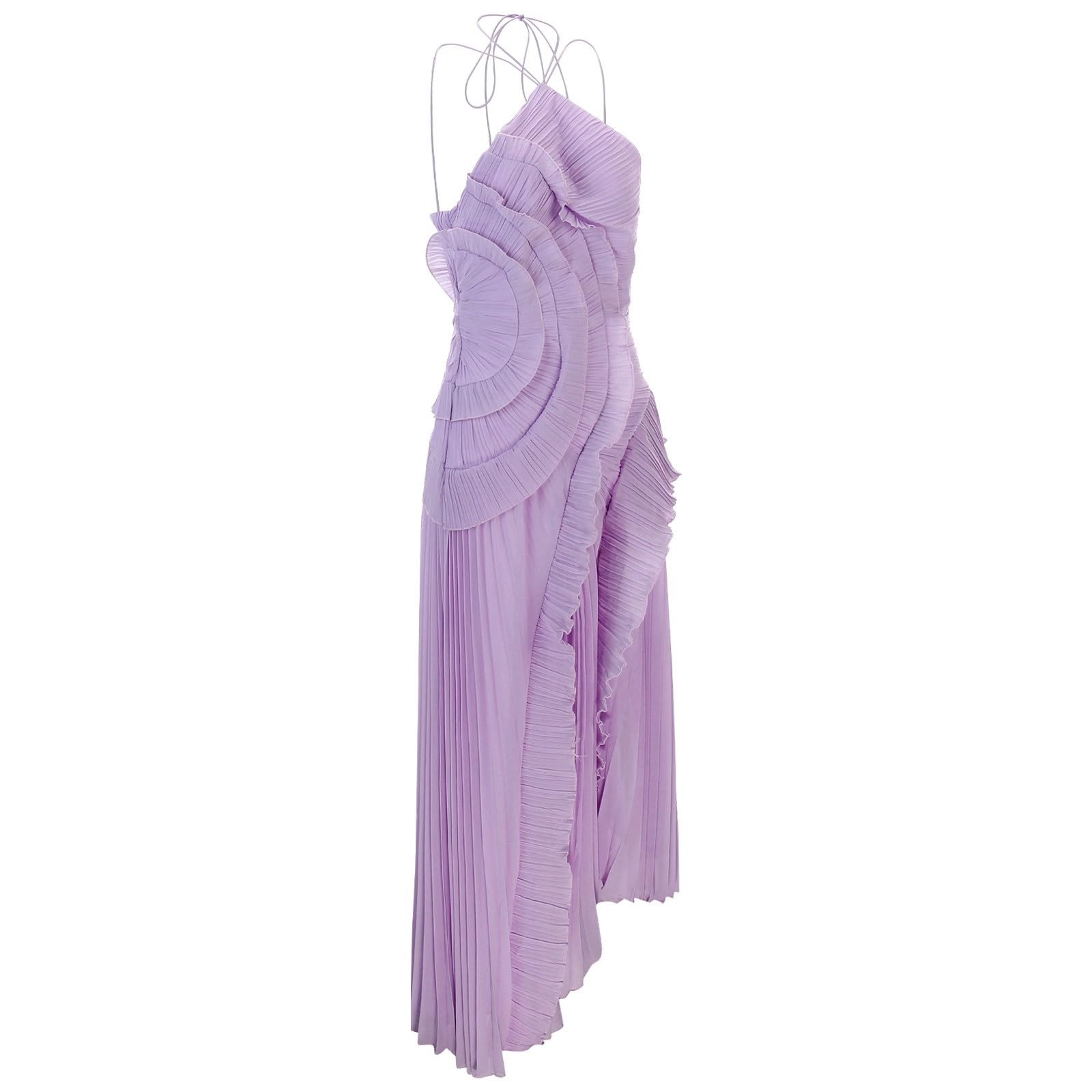 Générique Damska długa sukienka Bohemian Fluid Maxi Casual Lato Szykowna Elegancka Luźna Plaża Lekki Wygodny Kwiatowy Nadruk Okrągły Dekolt Z Długim Rękawem A39