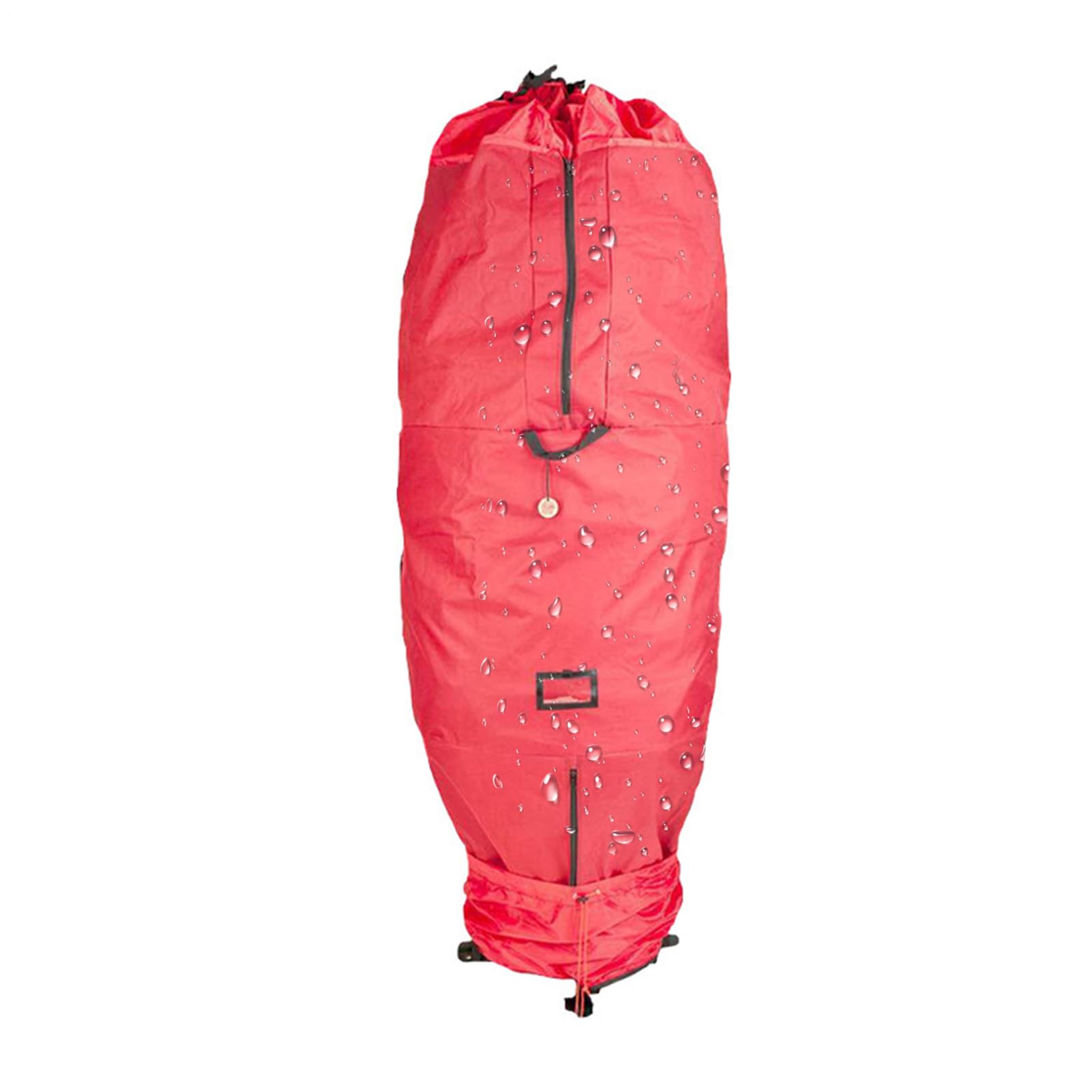 Contenitore verticale per albero di Natale - Borsa portaoggetti impermeabile | Borsa verticale in PE per alberi di Natale da 2,4 m, organizer per feste per ghirlande, decorazioni per la casa e oggetti